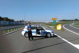 Razbojnici na autoputu opljačkali Sektor sekjuriti (FOTO)
