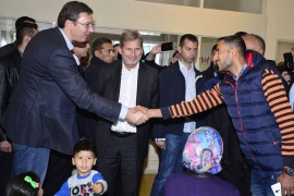 Han u Šidu: Srbija nije sama, ona je evropska zemlja (FOTO)