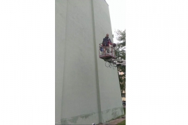 Novi mural na zgradi u Boriku