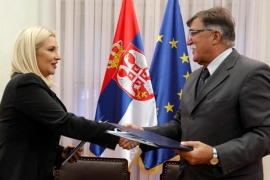Potpisan ugovor za izgradnju mosta Ljubovija-Bratunac