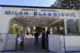 Eksplozija u fabrici oružja u Lučanima