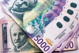 Dinar sutra bilježi blagi rast, kurs 119,7162 za evro