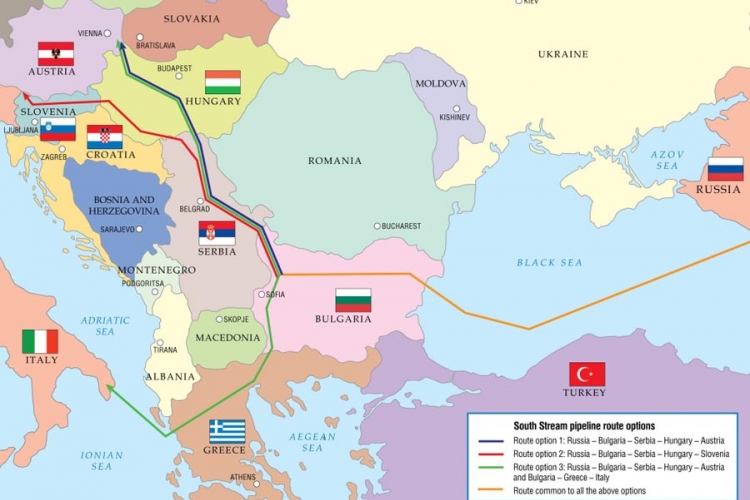 Sjeverni tok politički manje rizičan od Južnog toka