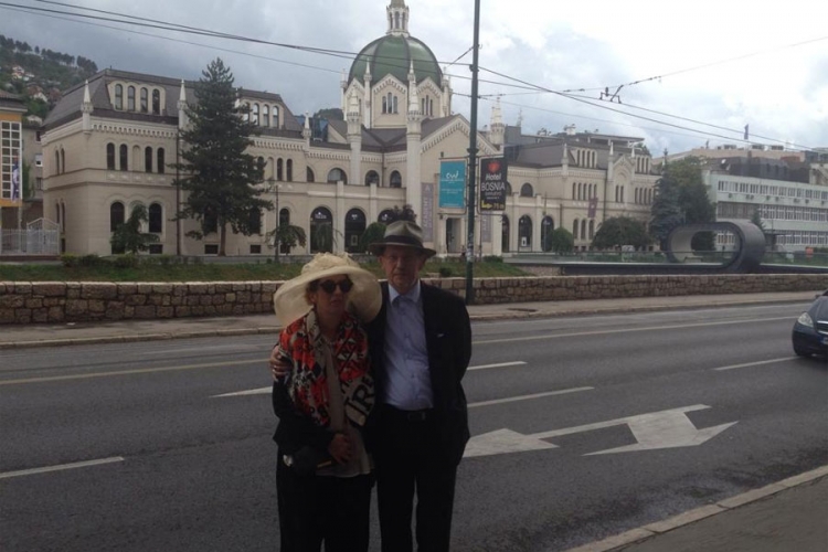 Isidora Bjelica na ulicama rodnog Sarajeva (FOTO)