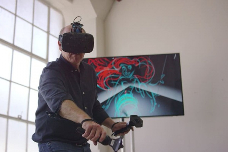 "Disneyev" animator uživa u tehnologiji virtuelne stvarnosti (VIDEO)