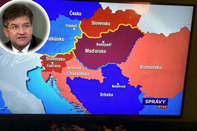 Lajčak o spornoj mapi: Slovačka televizija moraće se izviniti