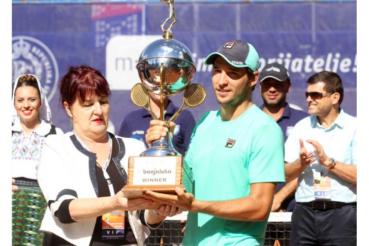 ATP Čelendžer: Lajović podigao pehar u Banjaluci