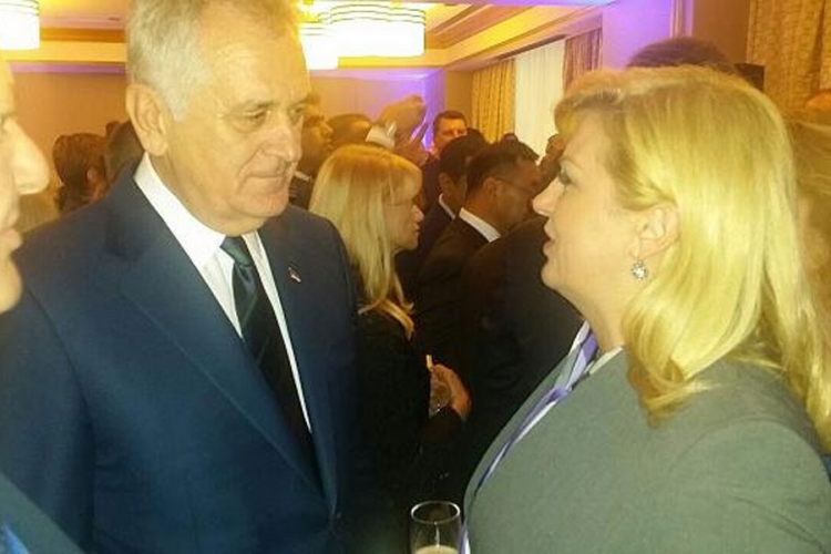 Nikolić razgovarao s predsjednicom Hrvatske
