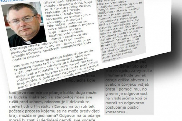 Glas Koncila: Izbjeglice razaraju porodice, naciju, identitete i vjeru