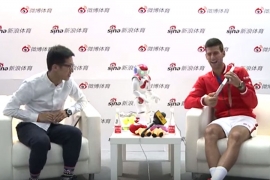 Robot zasmijao Đokovića i poželio mu uspjeh na turniru u Pekingu ...