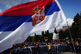 Beogradski studenti protestvovali protiv prijema Kosova i Metohije u ...