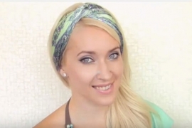 Napravite glamuroznu jesenju frizuru za 3 minuta (VIDEO)