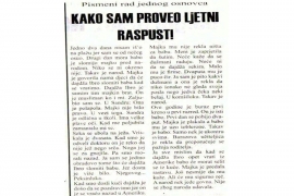 Šokantan pismeni rad učenika iz Sarajeva
