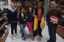 Donacija "Bonela": Hepićima obuća za zimu