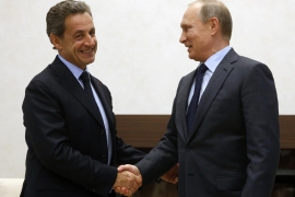 Sarkozi sa Putinom: Svijetu potrebna Rusija