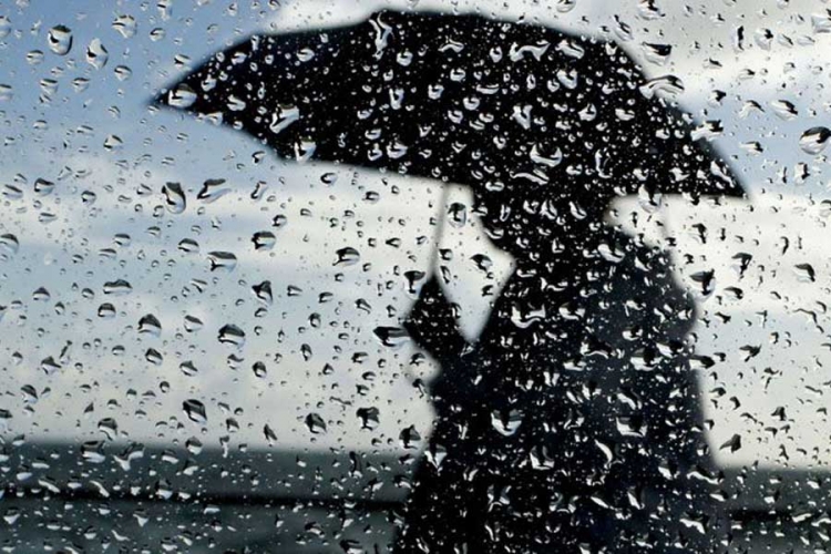 Kiša do polovine mjeseca, u nedjelju i snijeg
