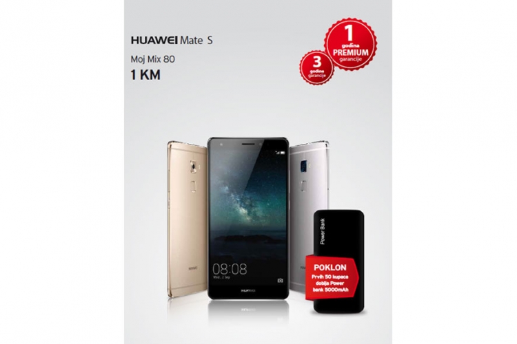 U prodaji novi model tableta Huawei Mate S