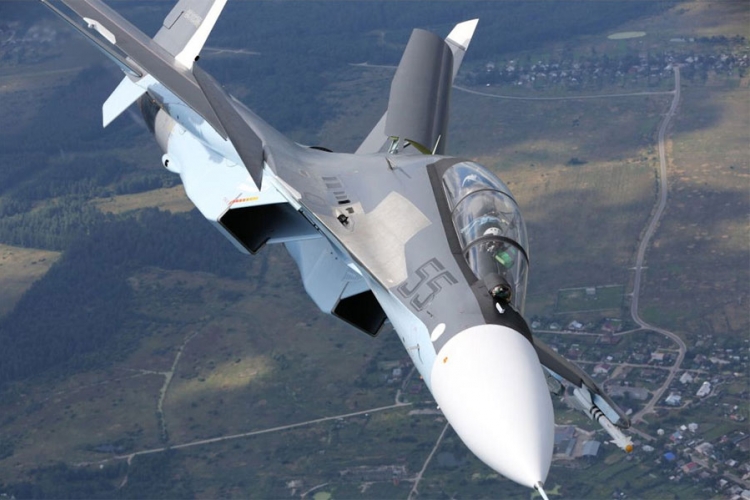 Rusko nebesko čudovište u Siriji: Ovo je četvrta generacija lovca SU-30SM (VIDEO)