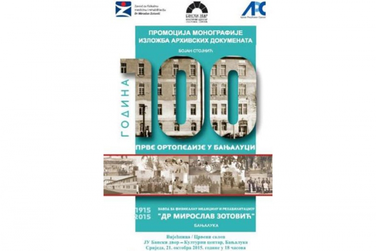 Banjaluka: Izložba povodom 100 godina ortopedije
