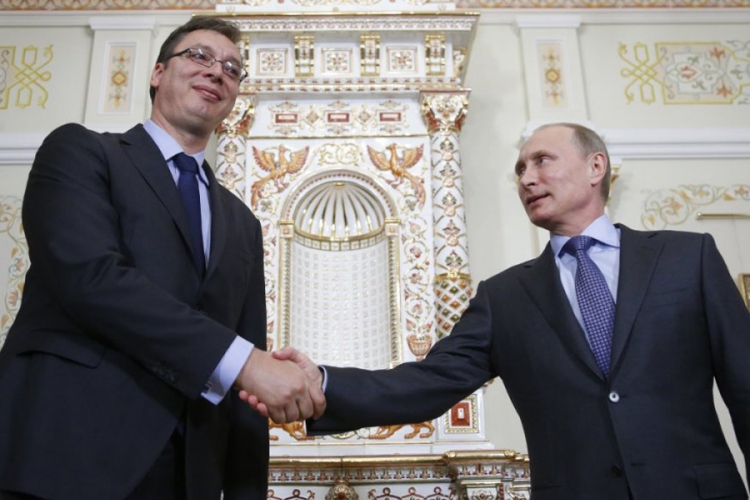 Peskov: Putin na "otvaranju" radnog dana s Vučićem