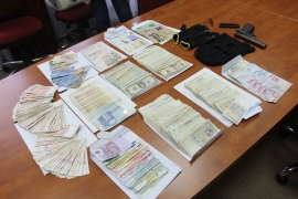 Sarajevska policija pokazala plijen pljačkaša banke