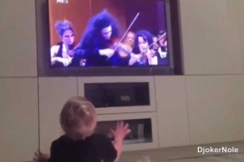 Sin Novaka Đokovića raste uz klasičnu muziku (VIDEO)