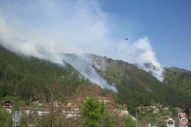 Helikopterski tim oružanih snaga ugasio vatru u rejonu Bijele