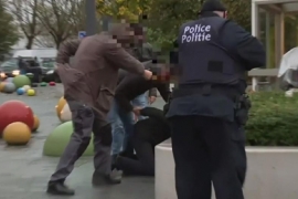 Pogledajte snimku jučerašnjeg hapšenja u Belgiji (VIDEO)