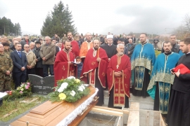 Nevesinje: Sahranjen vojnik Nedeljko Radić