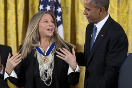 Barak Obama odlikovao Stivena Spilberga i Barbru Strejsend
