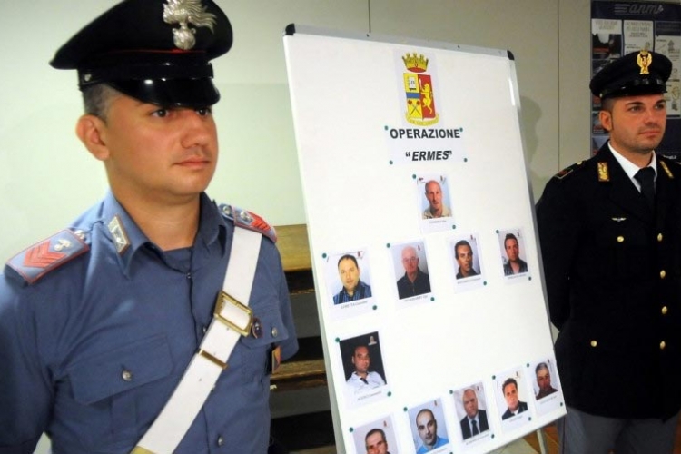  Uhapšena 22 mafijaša Koza nostre na Siciliji