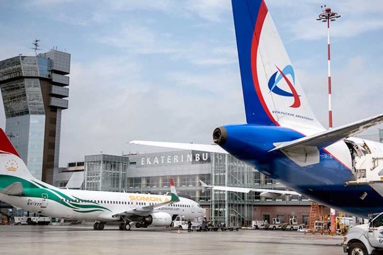 Evakuisan aerodrom u Ekaterinburgu