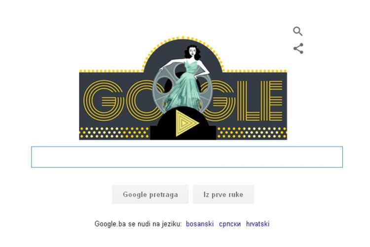 Google u čast slavne glumice i naučnice Hedi Lamar