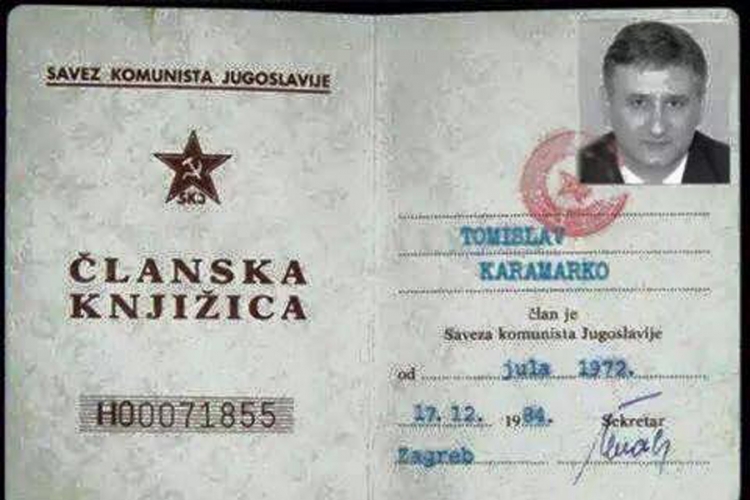 Na društvenim mrežama Karamarko u Savezu komunista