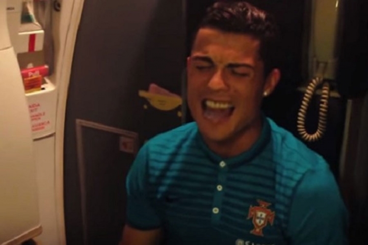 Ovako izgleda kad Ronaldo zapjeva Rijanin hit (VIDEO)