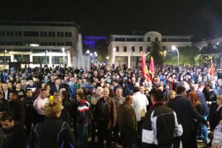 Protest opozicije u Podgorici završen bez incidenata