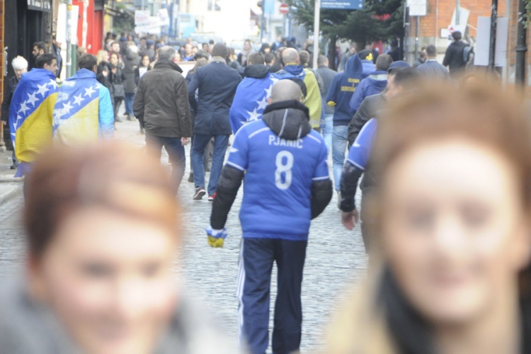 BiH će u Dablinu bodriti više od 3.000 navijača