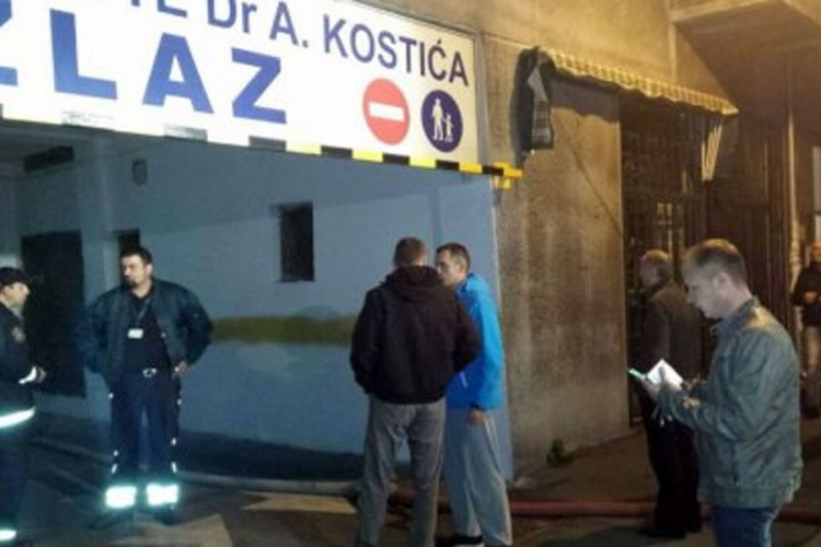 Eksplodirao mercedes u garaži iza Palate pravde
