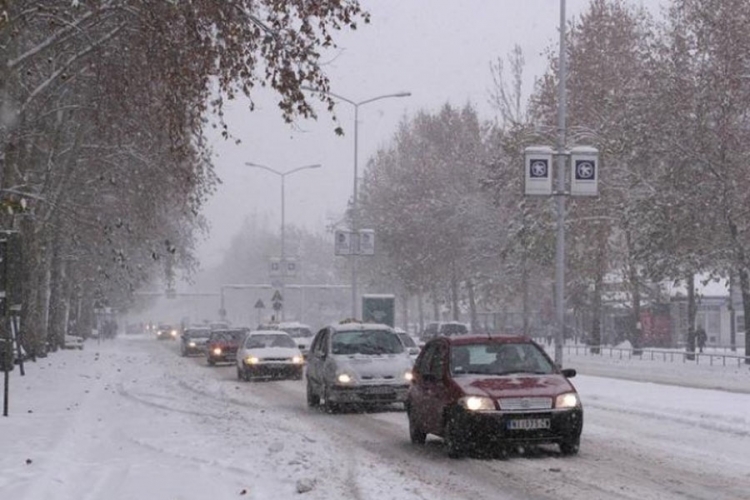 Klizavo preko planinskih prevoja i u višim predjelima