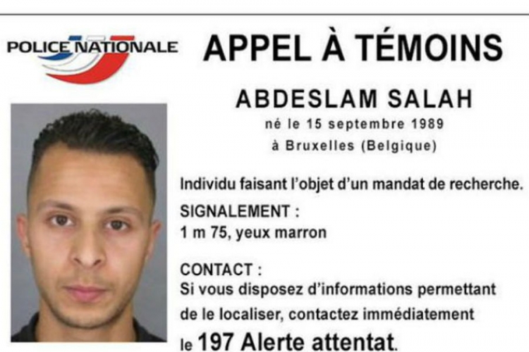 Njemačka policija traži Salaha Abdeslama