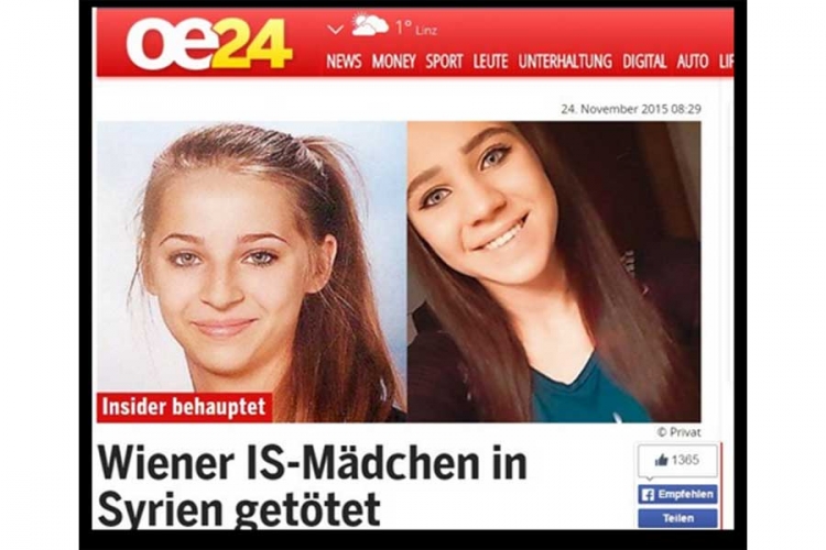 Samra pretučena na smrt: Austrijanka, porijeklom iz BiH ubijena u Siriji