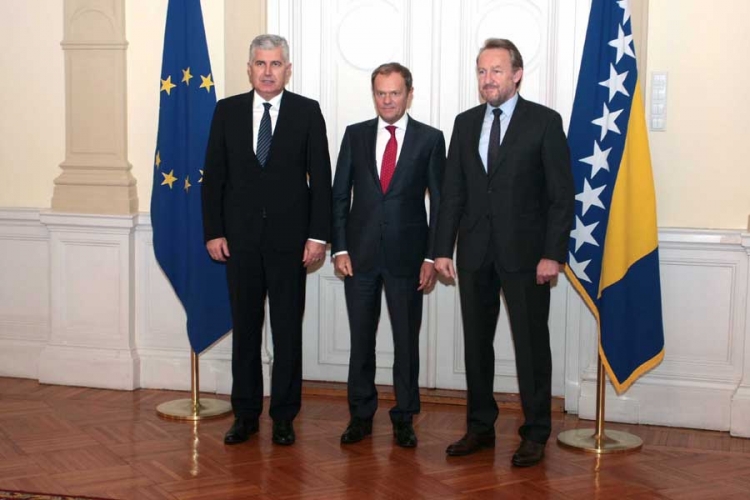 Tusk: Priključenje EU jedini put za BiH