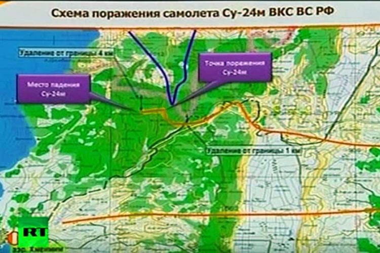 Ruski bombarder nije bio u turskom vazdušnom prostoru (VIDEO)