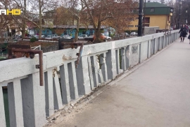Banjaluka: Oštećen gradski most u udesu