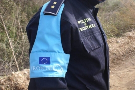 Pripadnici Fronteksa na Makedonsko-Grčkoj granici