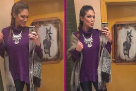 Nina Lečić kao Kim Kardašijan: Belfi u crvenoj haljini (FOTO)