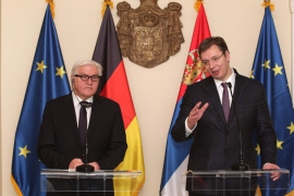 Štajnmajer i Vučić: Njemačka puna poštovanja za napredak Srbije