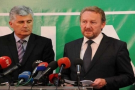 Čović i Izetbegović na konferenciji o 20. godišnjici Dejtonskog ...