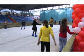 Otvoreno klizalište na stadionu "Blatuša" u Brčkom