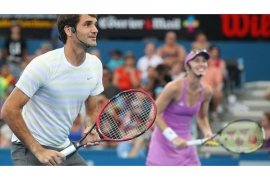 Federer i Hingisova u mješovitom dublu na OI